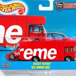 Supreme Hot Wheels 1992 fleet flyer
